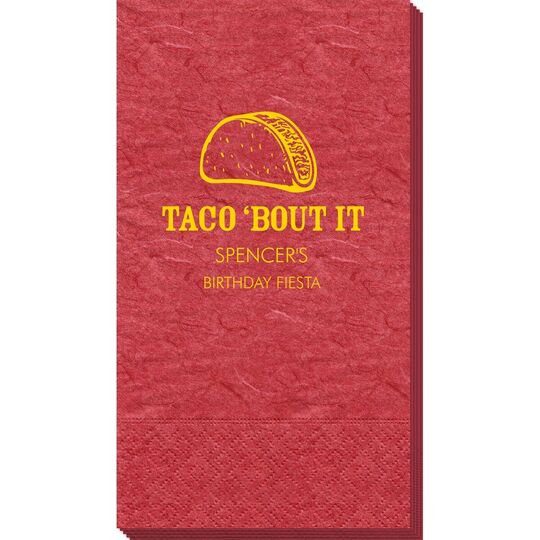 Taco Bout It Bali Guest Towels